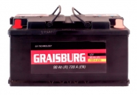 Аккумулятор автомобильный Graisburg 6СТ-100 п.п.