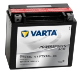 Аккумулятор мотоциклетный Varta Funstart AGM YTX20L-BS 518901026 (518 901 026)