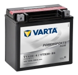 Аккумулятор мотоциклетный Varta Funstart AGM YTX20-BS 518902026 (518 902 026)