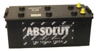 Аккумулятор для грузовика Absolut 6СТ-190